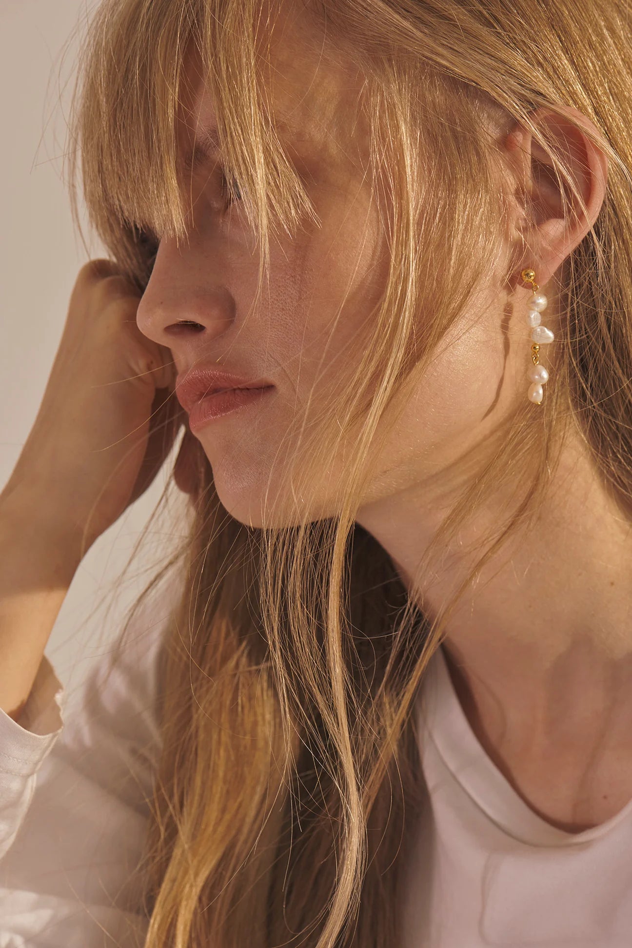 Anni Lu - Pearly Drop Earrings