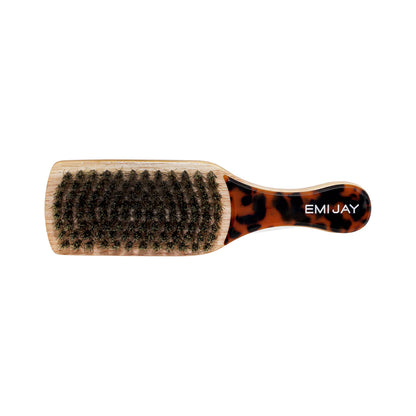 Mini Boar Bristle Brush - Tortoise
