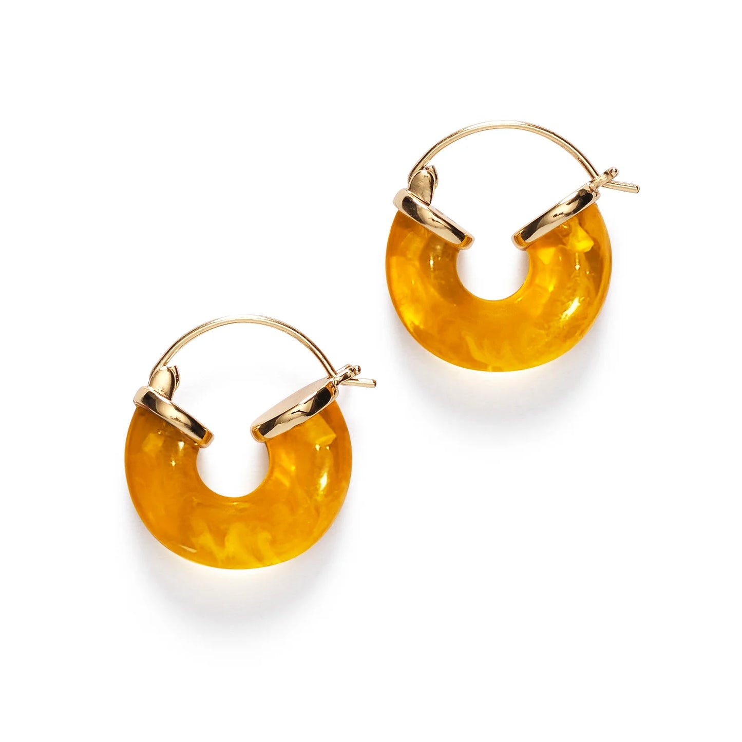 Anni Lu - Petit Swell Hoop Amber