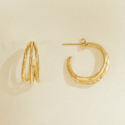 AGAPÉE - Zéphir Trio Earrings