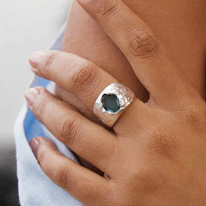 AGAPÉE - Carmen Silver Cerulean Blue