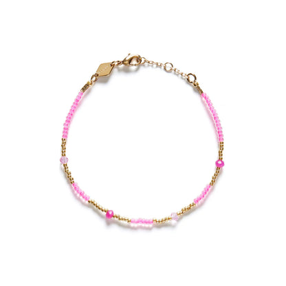 Anni Lu - Clemence Bracelet Hot Pink