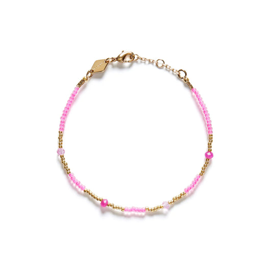 Anni Lu - Clemence Bracelet Hot Pink