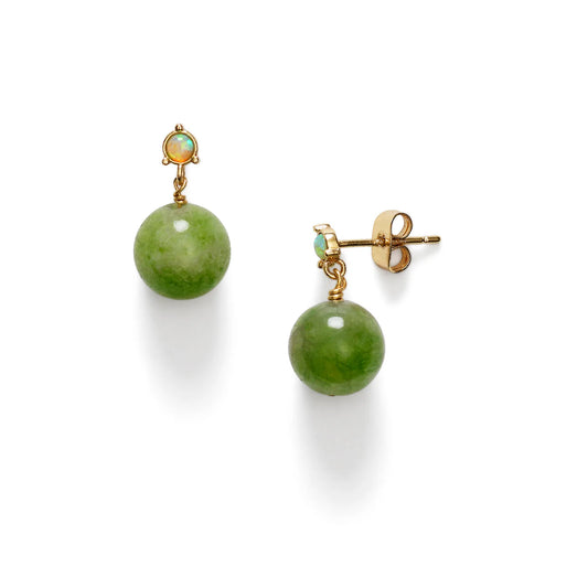 Anni Lu - Green Bowl Earrings