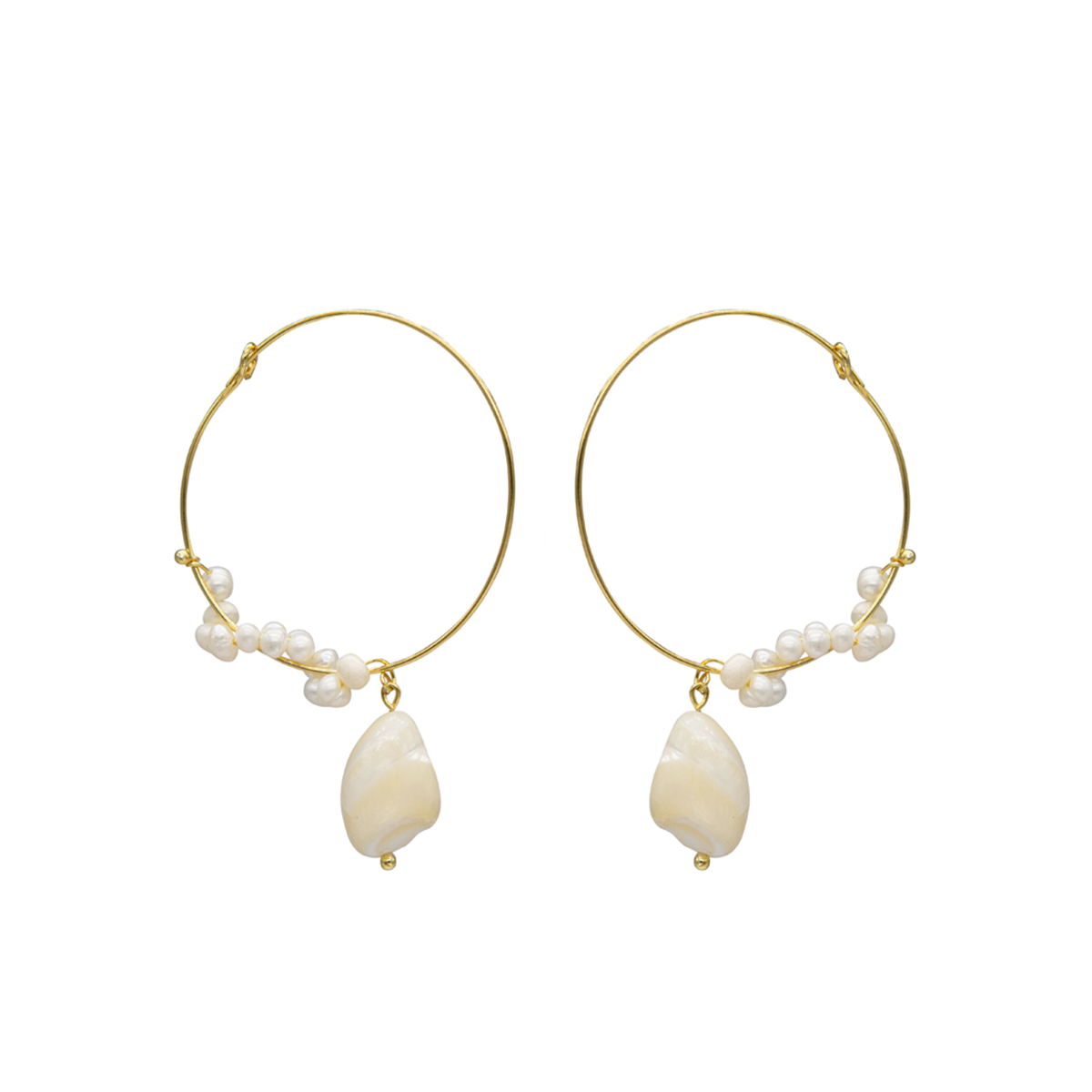 BONVO - Milkwhite Hoops