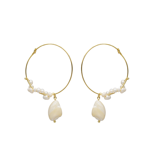 BONVO - Milkwhite Hoops