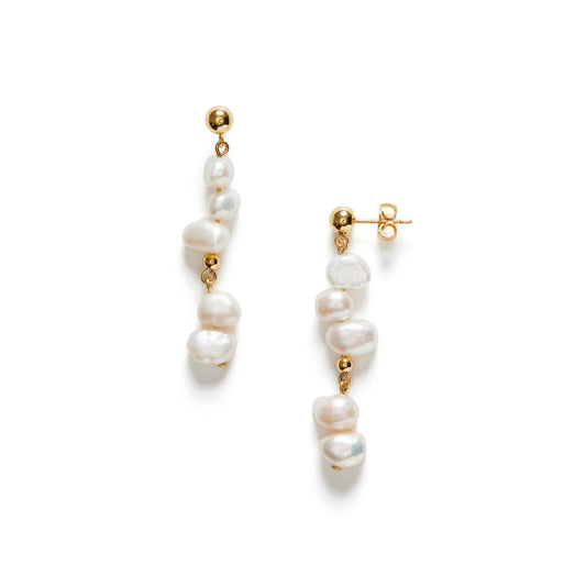 Anni Lu - Pearly Drop Earrings
